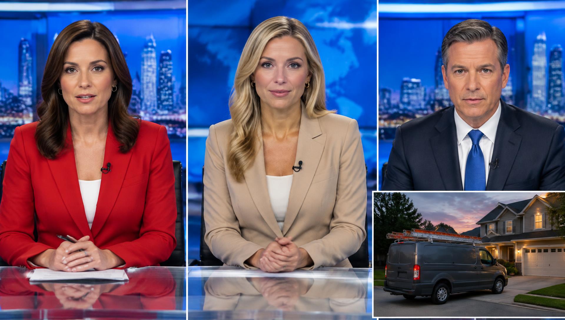 News broadcast featuring Dryer Vent Specialist